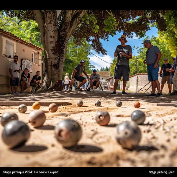 Stage pétanque 2024 : de novice à expert
